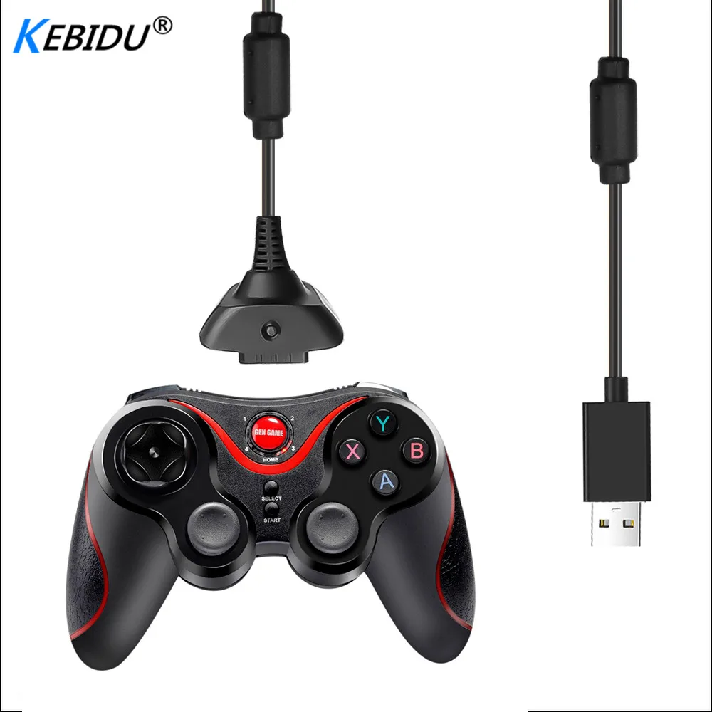 

Kebidu 1.8m USB Charging Cable for Xbox 360 Wireless Controller USB Game Controller Charging Cable Wireless Controller Gamepad