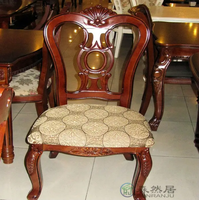 Family dining chair, hotel dining chair, wood dining chair,European style