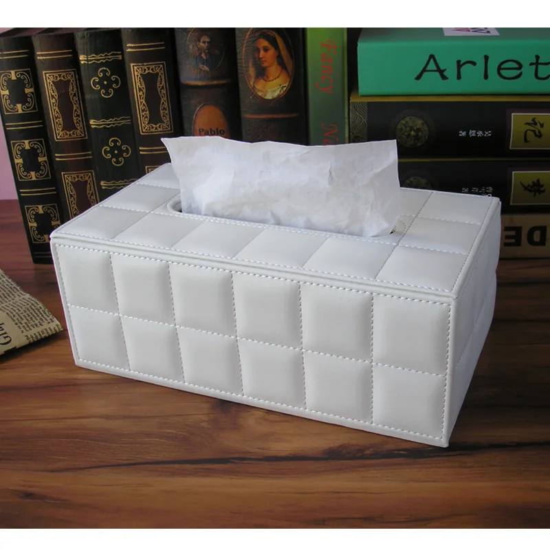 Ucrania Dutch wood Facial Tissue Holder Household Paper Towel Storage Box  PU Leather Tissue Case Boxes for Home Office Car - AliExpress