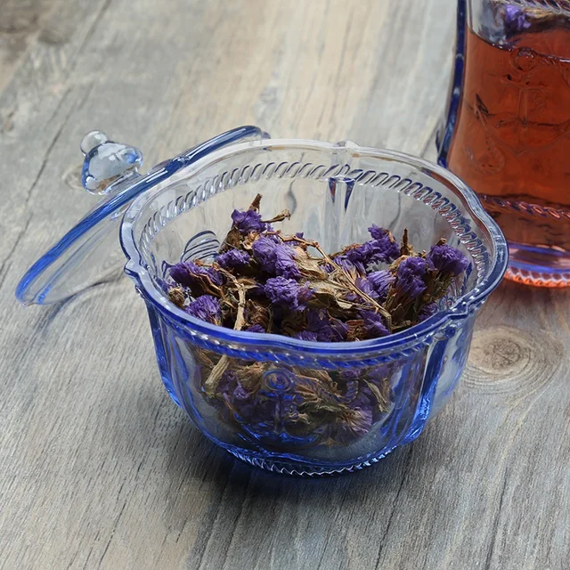 양각 무연 유리 슈가 탱크: 주방과 식탁의 세련미와 실용성