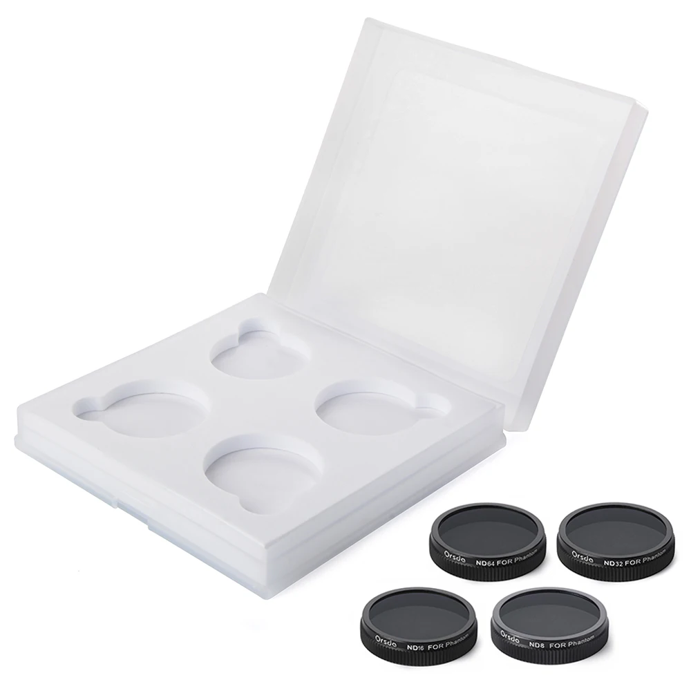 HOT ND8+ND16+ND32+ND64 Lens Filter For DJI Phantom 3 Advanced Professional RC162