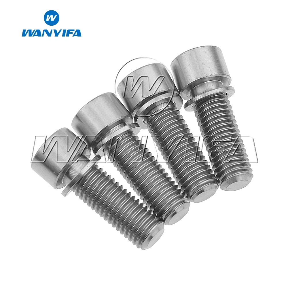 

Wanyifa Titanium Ti Bolt M7 x 20mm with Washer for Bicycle Brakes Stem