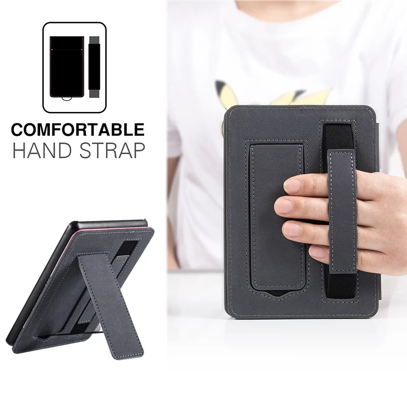Чехол подставка BOZHUORUI для всех new Kindle (10 поколение 2019 модель J9G29R) умный защитный