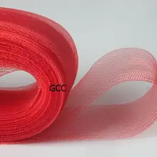 3," 8 см плоская простая кринолиновая сетка из конского волоса/коса для женщин 100 Ярд/лот#31 цвет