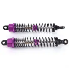 5pcs Upgrade Parts Aluminum Shock Absorber silver for cars Monster Trucks and RC