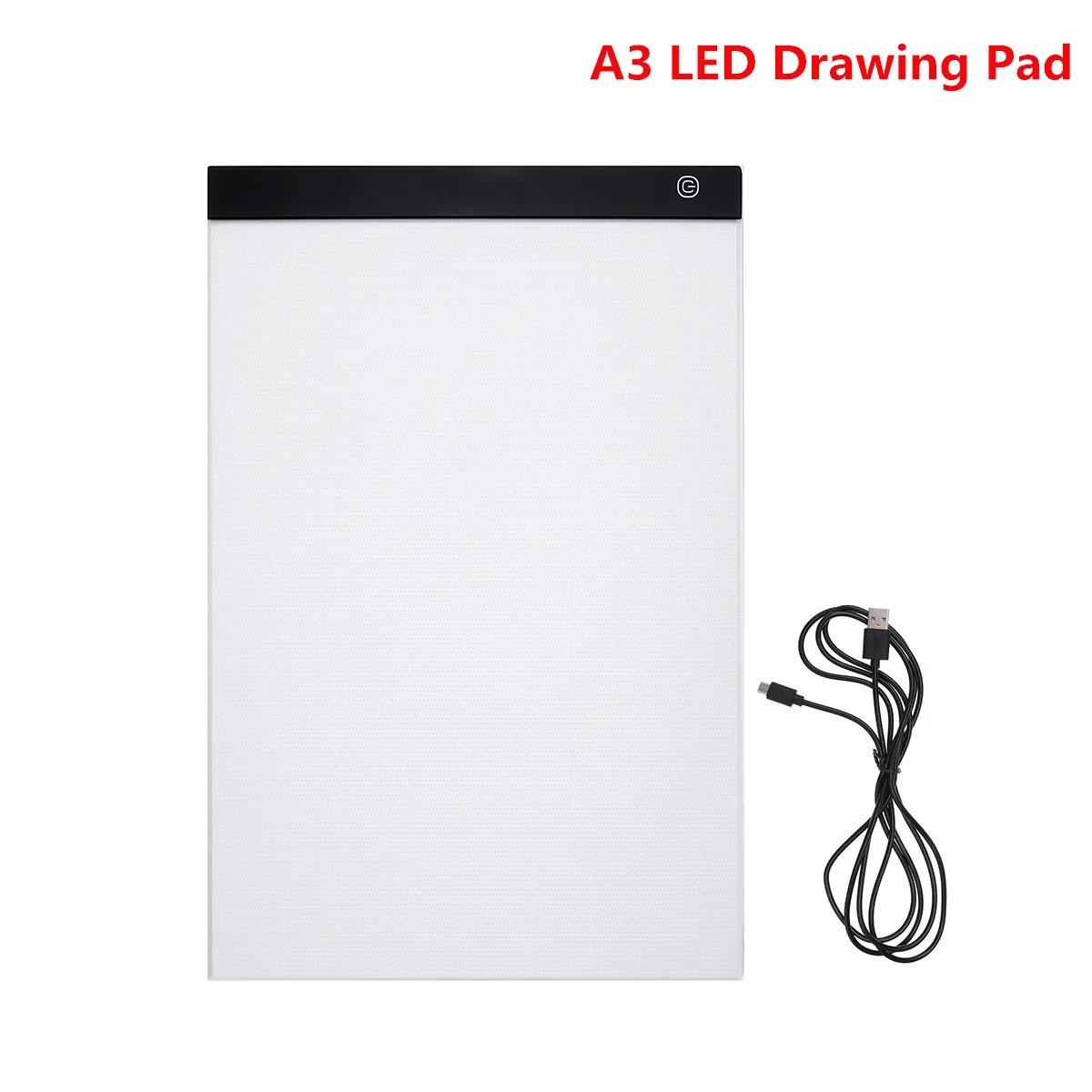  Tablets digitales A3 artista gráfico LED Plantilla de arte Delgado tablero de dibujo caja de luz me