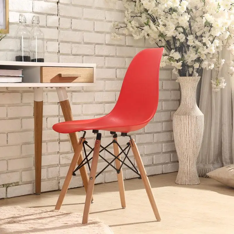 Обеденный стул, современный минималистичный стол и стул, домашний обеденный стул, компьютерный стул из твердой древесины, скандинавский обеденный стул - Цвет: style  20