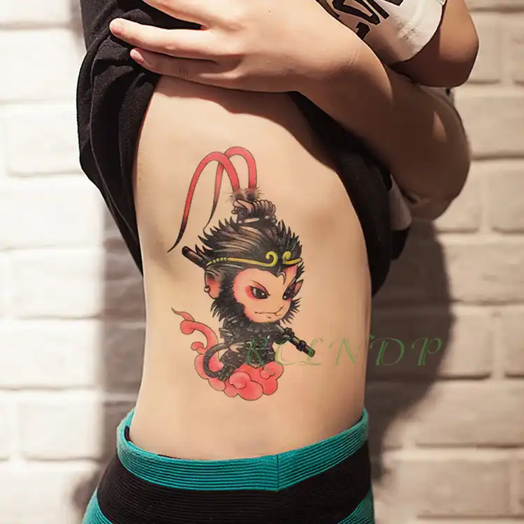 Waterproof Temporary Tattoo Sticker Sun Wukong Monkey King Cool Fake Tatto Flash Tatoo Hand Arm Foot Tato For Girl Women Kid Temporary Tattoos Aliexpress Waterproof Temporary Tattoo Sticker Sun Wukong Monkey King Cool Fake Tatto Flash Tatoo Hand Arm Foot Tato For Girl Women Kid Temporary Tattoos Aliexpress