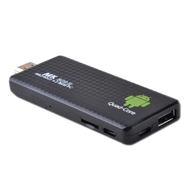 MK809III 2G/8GB четырехъядерный мини-ПК на Android Smart tv Box Stick+ беспроводная мышь с клавиатурой w/оригинальная Розничная коробка