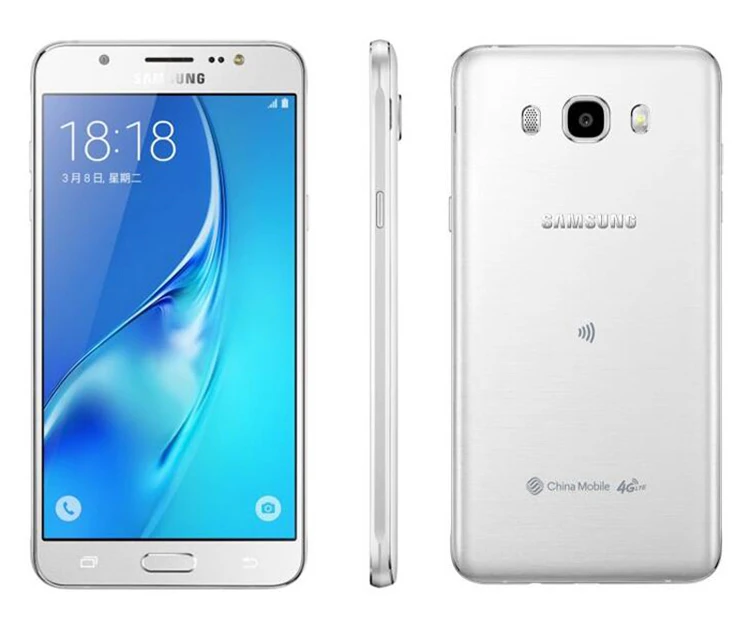 Unlocked Original Samsung Galaxy J7108 4G LTE Mobile phone Octa Core 5.5" 13.0MP 3G RAM Dual SIM card J7(2016) , Free shipping backmarket phones Refurbished Phones