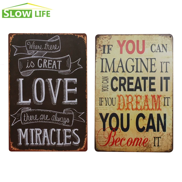 Life Inspirational Quotes Metal Tin Sign Bar/Pub Wall Decor Metal ... Life Inspirational Quotes Metal Tin Sign Bar/Pub Wall Decor Metal ...