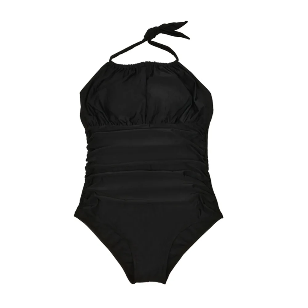 

One Pieces Pregnant Women Maternity Swimwear Bathing Suits Dress Style Solid Color Swimwear For Pregnancy Women Padded Swimsuit