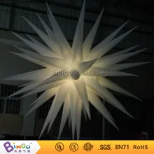 Dia.2.4m led lighting inflatable stars for party decoration lighting decoration flashing toy