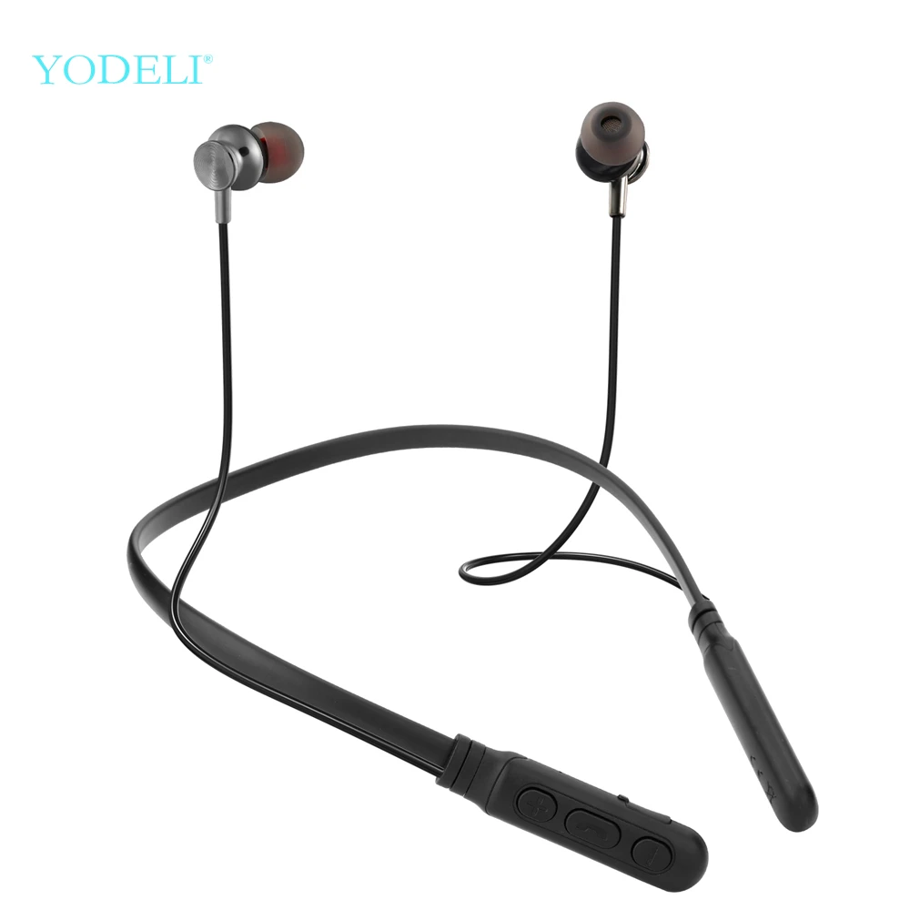 Yodeli y06, Bluetooth наушники, беспроводные наушники, спортивные наушники, шейные, стерео, Bluetooth гарнитура с микрофоном для xiaomi, всех телефонов