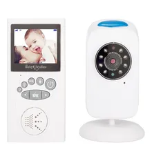 PLYMOTO беспроводной двухсторонний детский монитор видеокамеры ночного видения Спящая Музыка Аудио видео мониторинг для детской безопасности