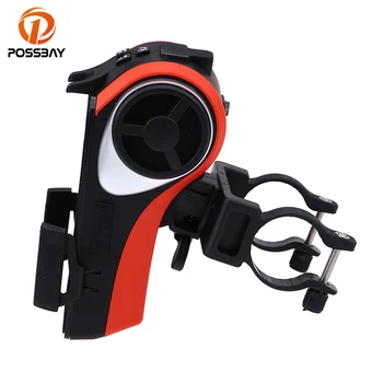 

POSSBAY Multi-function Audio Bluetooth Music Player for Motorcycle Cycling Cellphone Holder Bike Light Holder Audio Player