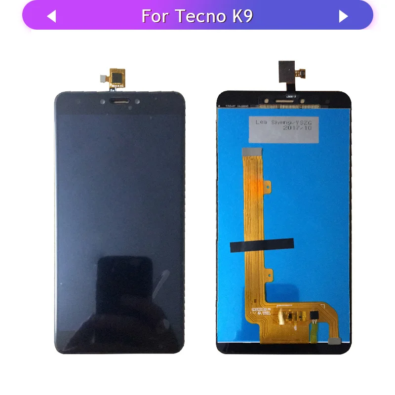 ЖК дисплей для Tecno Spark Plus K9 сенсорный экран сборка стеклянная панель дигитайзер