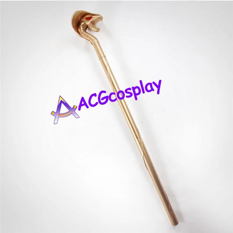 

Aladdin Afar Snake staff wand prop cosplay prop pvc made ACGcosplay