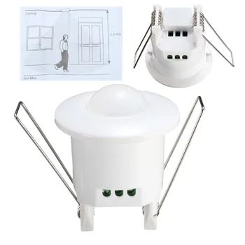 

1PC Automatic ON/OFF PIR Infrared Motion Sensor Detector Light Switch Electronic LED Lamp Switch Sensors AC 110V - 240V