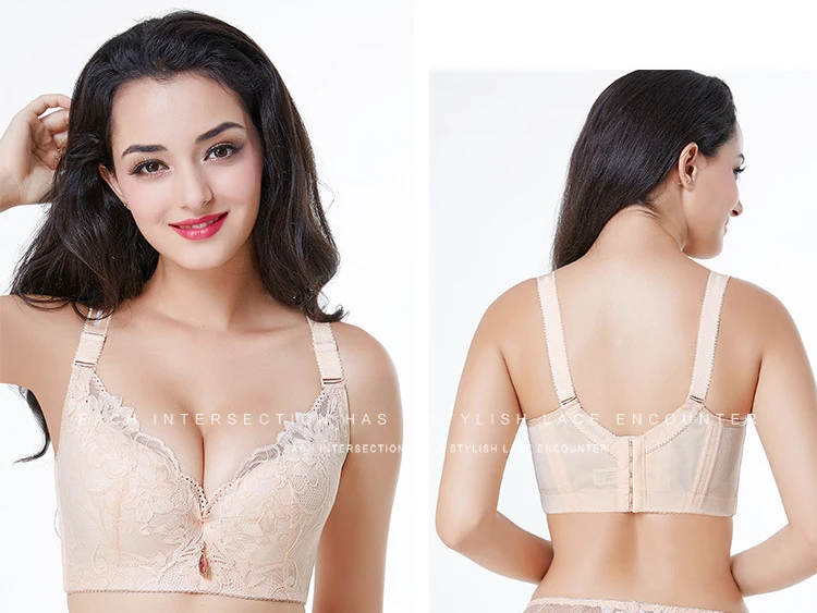 Jerrinut Sexy Push Up Plus Size Bras For Women Underwear Lingeries Women Lace Bra Plus Size Bralette Bra Large Size Women19
