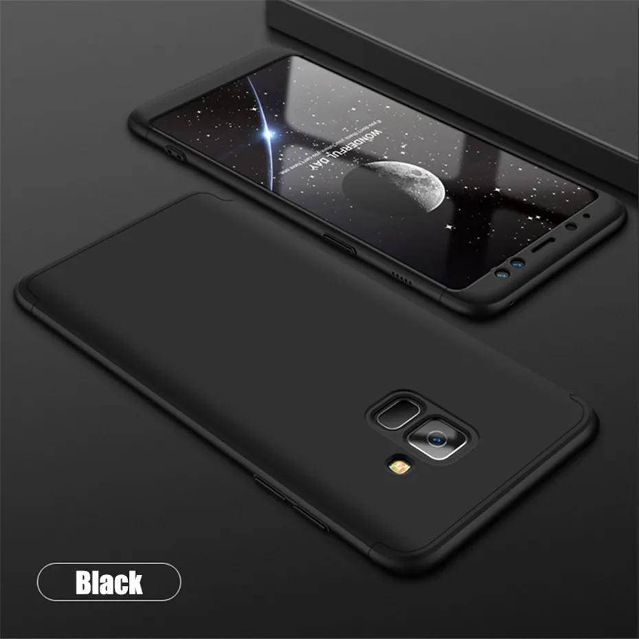 Phone Cases For Samsung Galaxy A5 2017 A7 Case Cover Hard Shockproof Tempered Glass For Samsung A8 2018 2016 A7 A5 Protective Case (8)