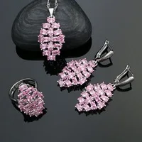 925-Sterling-Silver-Wedding-Jewelry-Sets-For-Women-Bridal-Accessories-Pink-Cubic-Zirconia-Earrings-Rings-Pendant.jpg_200x200