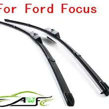 Автомобильные щетки стеклоочистителя для ford focus II Размер 2"+ 17" мягкий резиновый стеклоочиститель лобового стекла 2 шт./пара, отражающая