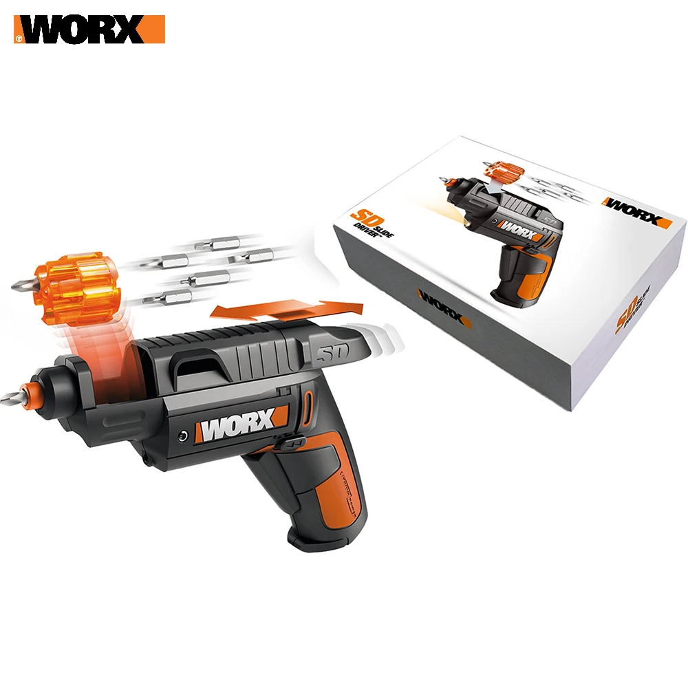 Отвертка аккумуляторная WORX WX254.4 SD Slide Driver
