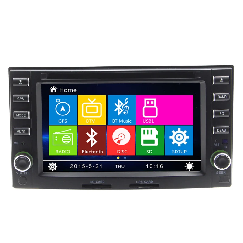 WInce6 0 Car DVD Player GPS Navigation For Kla Cerato Carens With Bluetooth Steerign Wheel Control