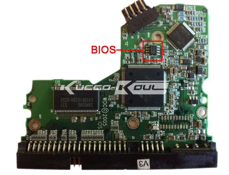 HDD PCB Логическая плата 2060-001130-010 REV A для WD 3 5 IDE/PATA восстановление данных жесткого