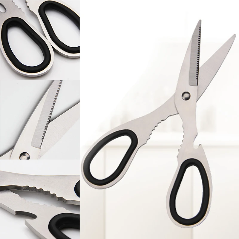 Stainless Steel Kitchen Scissor Knife Poultry Chicken Bone Shears Cutter for fish household Multifunctional Tool MAYITR