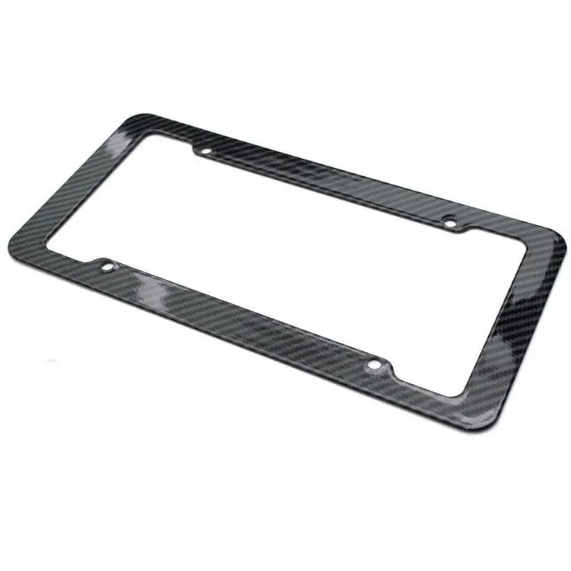 Car License plate protection cover REAL 100 degree CARBON FIBER LICENSE