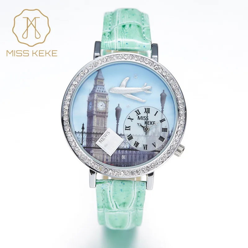 Miss Keke New 3d Clay Cute Mini World Big Ben Rhinestone Watches Blue London Ladies Women Quartz Leather Wristwatches 1046 Miss Keke New 3d Clay Cute Mini World Big Ben Rhinestone Watches Blue London Ladies Women Quartz Leather Wristwatches 1046