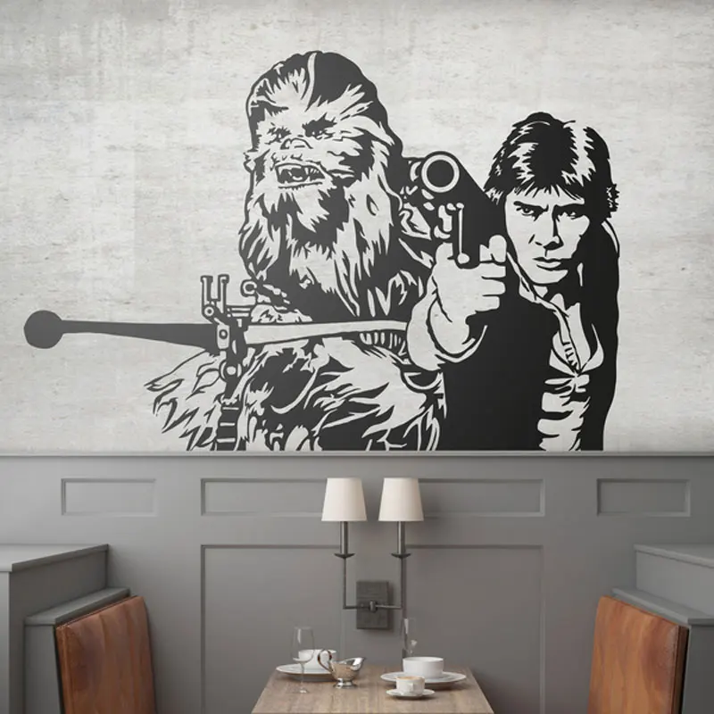Wall Stickers Vinyl Sticker Chewie Home Vinyl Decal Wall Vinyl
