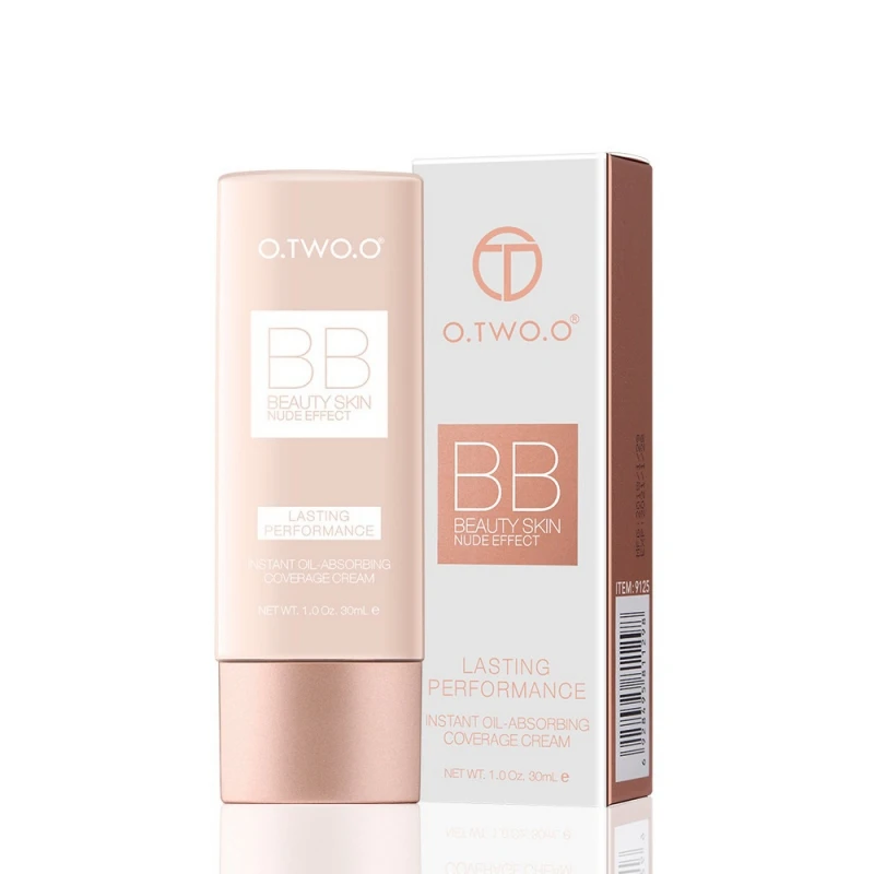 

O.TWO.O Full Cover BB Cream 30ml Foundation Makeup Face Makeup Concealer Oil Control Moisturizing BB Cream