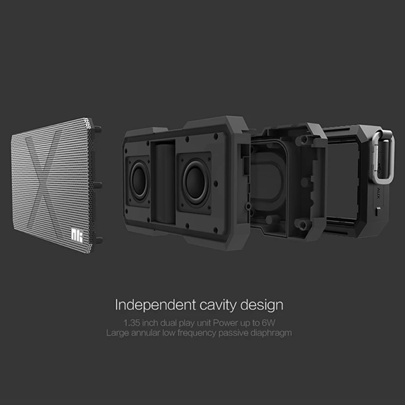 Nillkin Bluetooth Speaker Phone Charger Music Surround Wireless Speaker Party Speaker for iPhone Speaker Bluetooth Subwoofer