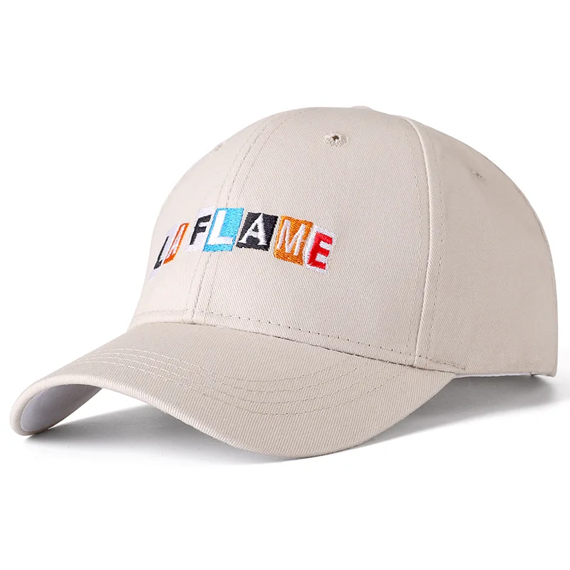 Новая хлопковая кепка LA FLAME Dad Hat Высококачественная бейсбольная Кепка с вышивкой Трэвиса Скотта s высококачественная черная бейсболка