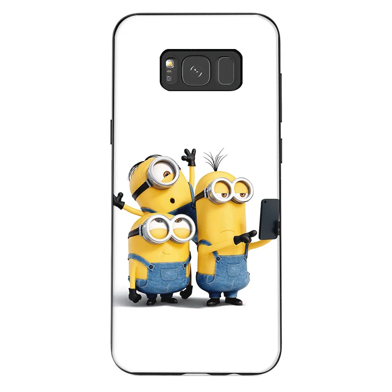 ТПУ силиконовый чехол для телефона Миньоны мой Единорог Samsung GALAXY J6 A3 A5 A30 A10 A40 A50 A70