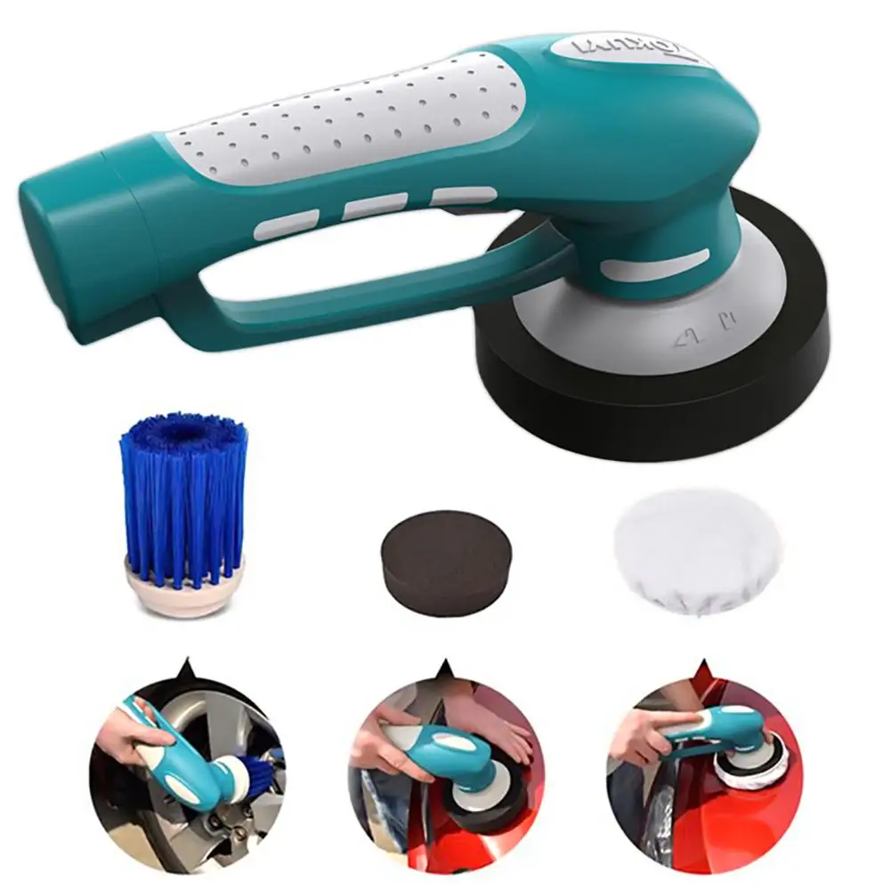  Car Beauty Polishing Machine Waxing Polisher Portable Mini Wireless Charging Kitchen Cleaner Car Wa - 33057375914
