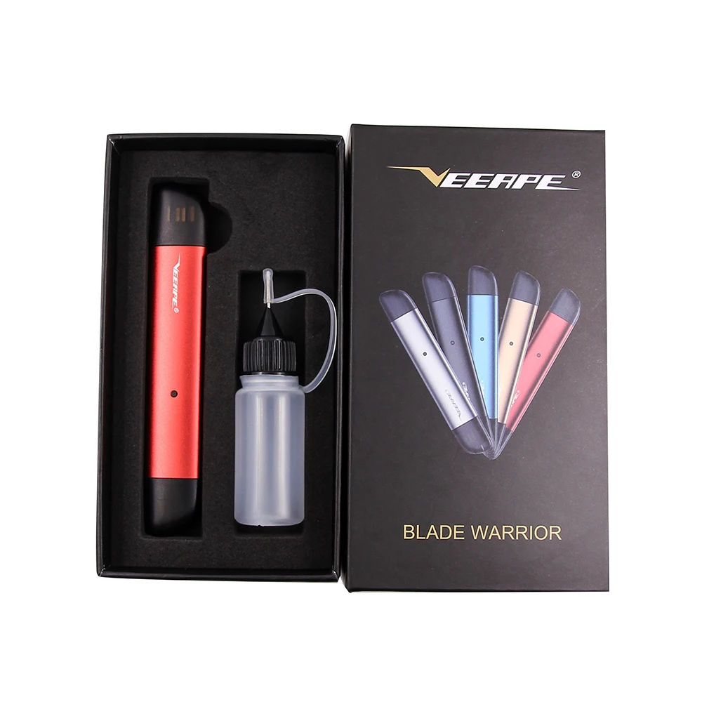 Оригинал электронная сигарета набор Veeape Лезвие воин Vape картридж CBD катушки 400 мАч