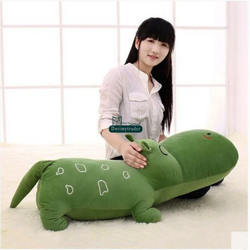 Dorimytrader Hot Biggest 180cm Cute Soft Animal Hippo Plush Toy 71'' Huge Stuffed Cartoon Hippos Pillow Doll Baby Present DY61502 (25)