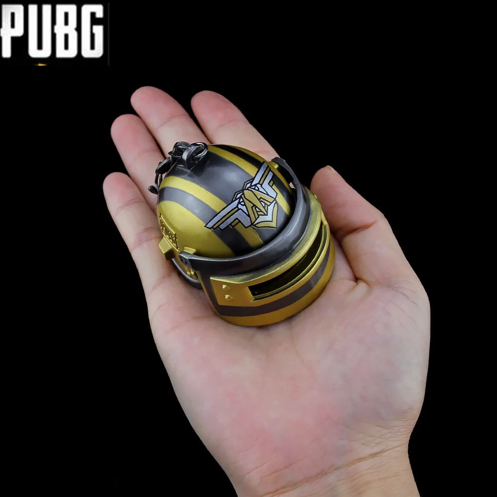 

Game Playerunknown's Battlegrounds PUBG Special Forces Masks Cosplay Props Armor Level 3 Helmet Pendant Key Ring Keychain New