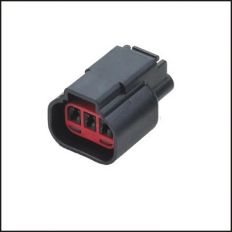 

100SET Connector Terminal plug connectors jacket auto Plug socket female Connector 3pin connector Fuse box PA66 DJ70388F-2.3-21