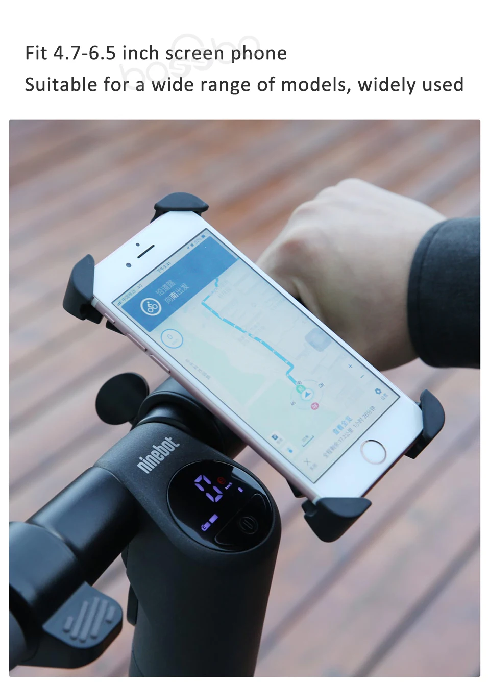 Xiaomi Segway-Ninebot Руль Телефона gps Держатель для мотоцикла велосипед электрический скутер Mijia Ninebot 360 стабильный вращение