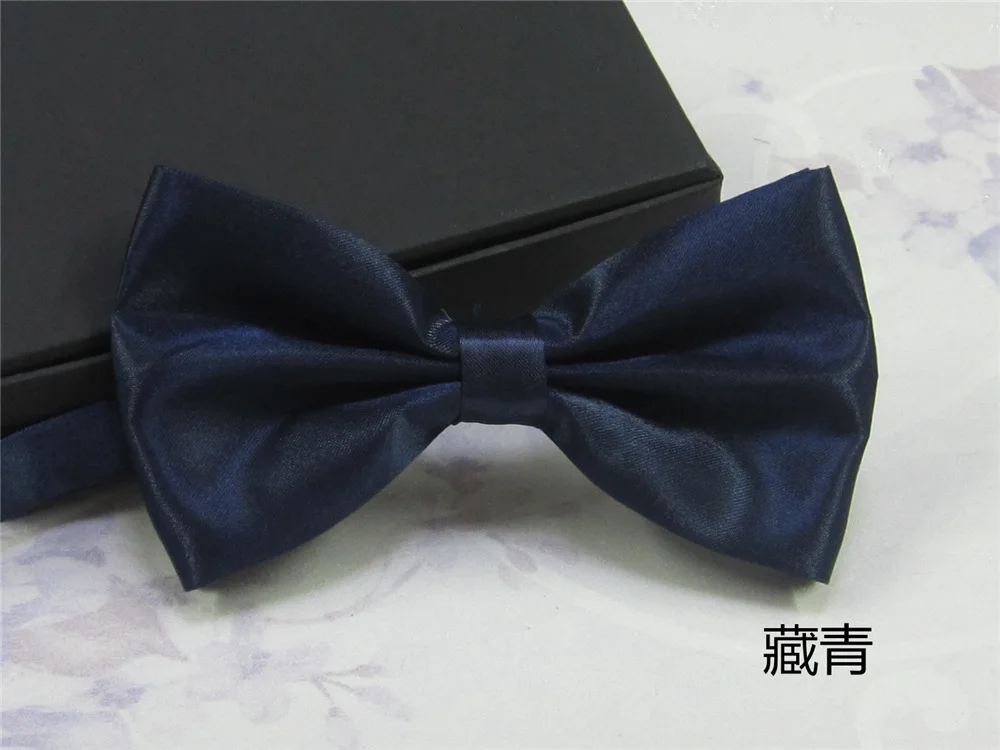 dark blue Мужские галстуки, модные, смокинги, классические, смешанные, одноцветные, Бабочка, галстук-бабочка для свадьбы, вечеринки, галстук-бабочка, галстуки для мужчин, Gravata LD8006 - Цвет: dark blue