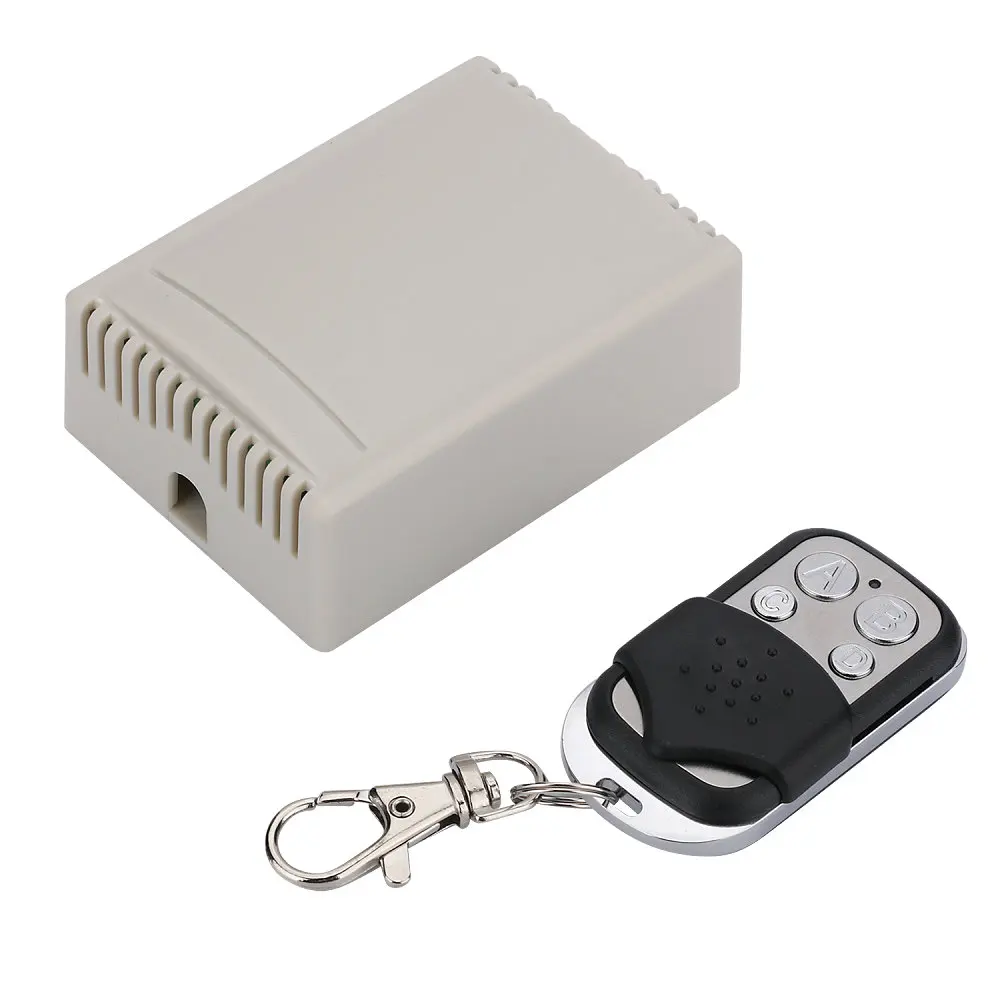

Free Shipping 12V 4CH Channel 315Mhz Wireless Remote Control Switch Transceiver Receiver