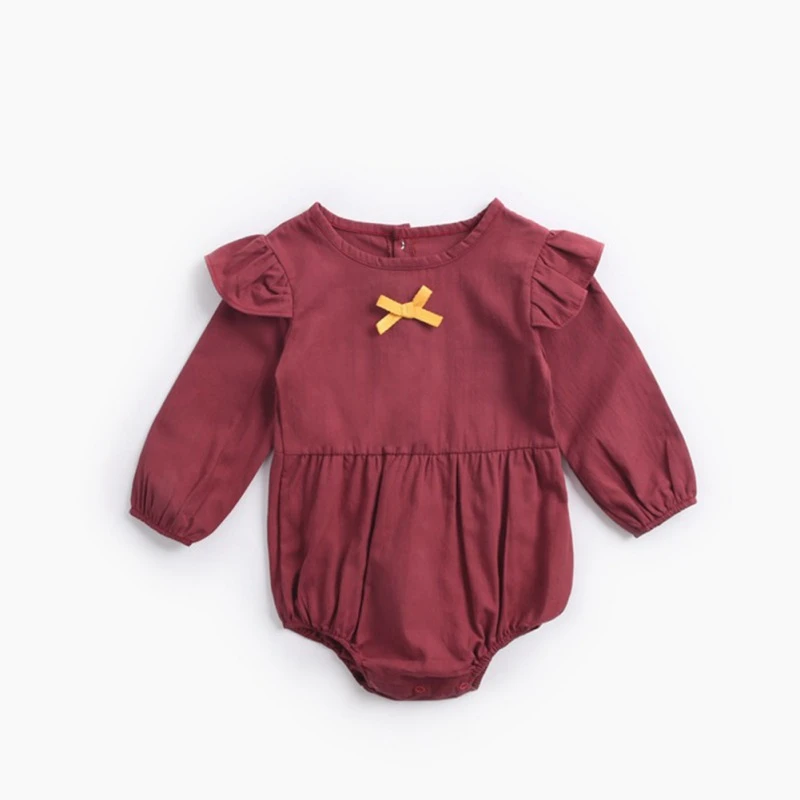 

Newborn Baby Girl Clothes Long Sleeve Baby Badysuit For Girl Kids Clothing Outfit Sunsuit Costume Cotton 0-3Y