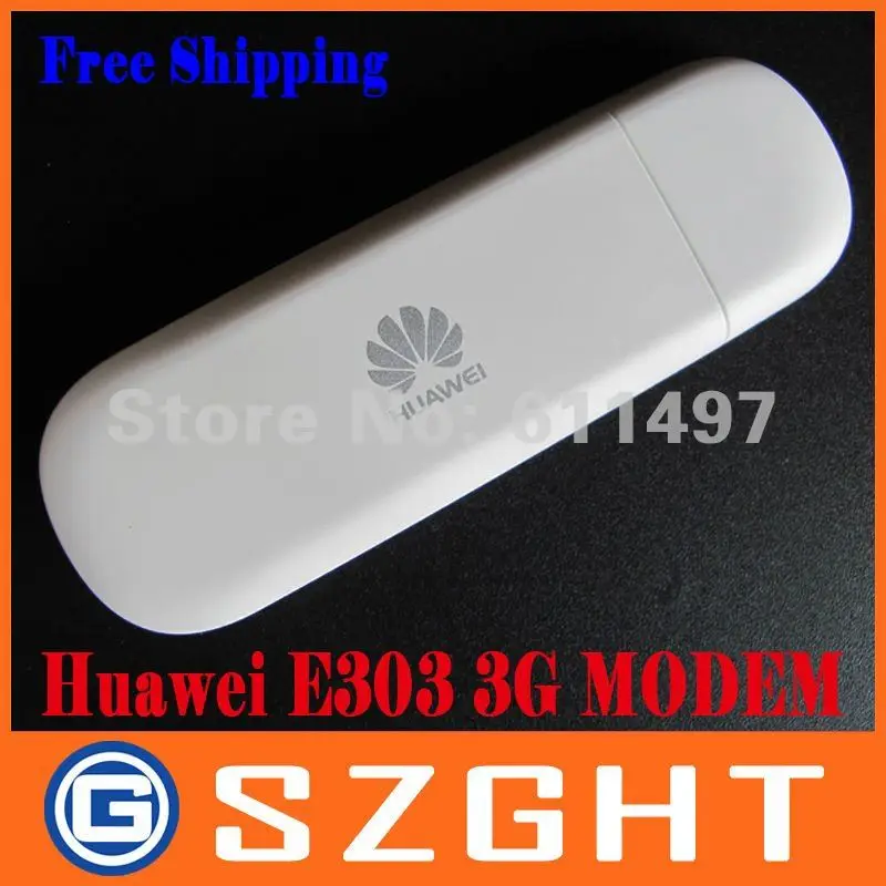 Разблокированный E303 Huawei USB модем Dongle 3G беспроводной с бесплатной доставкой|modem