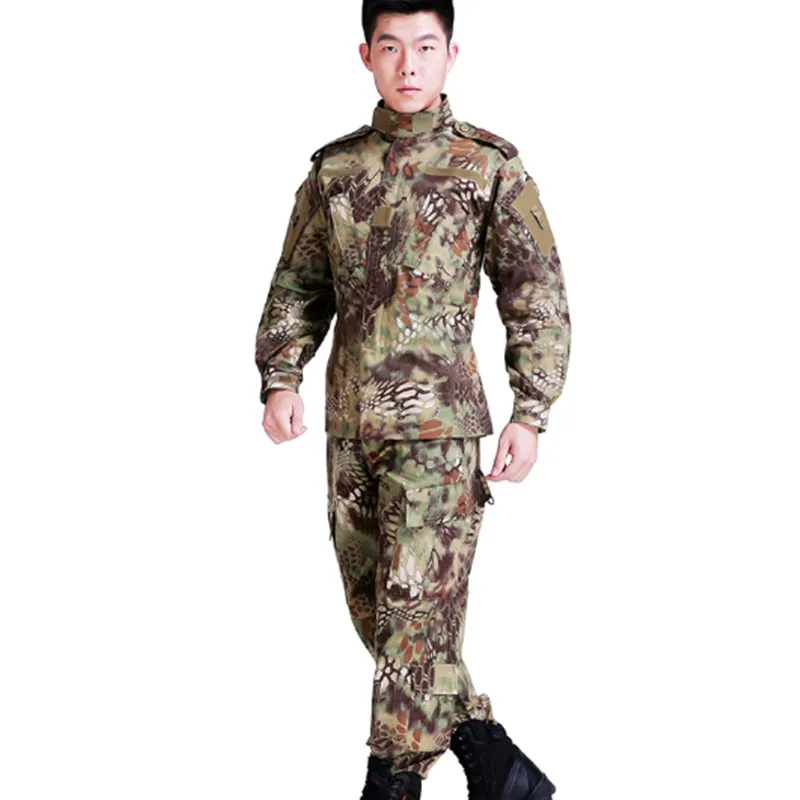 Военный камуфляж для вылазок охотничье пальто тактика армейская Униформа костюм армейская охотничья куртка и брюки, камуфляжный комплект одежды с длинными рукавами