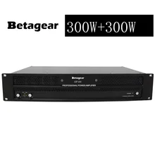 Betagear AMP300 Professional amplifier 350W+350W power amplifier 600W *2 @4ohm pro audio equipment dj sound system audio amp
